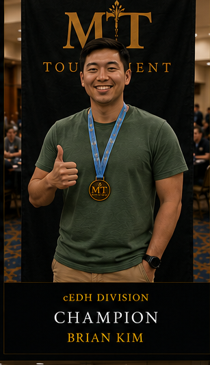 Brian Kim, cEDH Division Champion